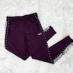 Pink Victoria's Secret Sequin Pull-on Pants Size Small